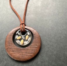 画像1: 【期間限定販売】お米のペンダント/Wood (1)