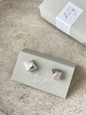 画像1: 陶磁器　ピアス (1)